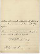 Carta de Beatriz Malheiros [para António José de Almeida].