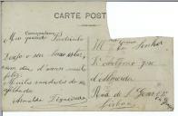 Bilhete-postal de Arnaldo Figueiredo para António José de Almeida.