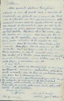Cópia de carta de António José de Almeida para António Luís Gomes