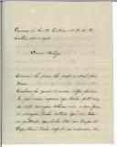 Carta de António Maria da Rocha para António José de Almeida