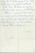 Rascunho de carta de António José de Almeida 