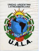 Cartaz com imagem do símbolo da U.A.L.A.