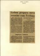 Lisboa prepara nova reunião com FRELIMO