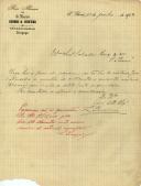 Carta de L. Pereira para Salvador Levy.