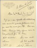 Copiador de carta de António José de Almeida para Alves dos Santos.