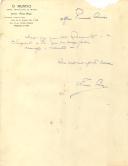 Carta de França Borges para [António José de Almeida].