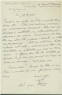 Cópia de carta de António José de Almeida para Bernardino Machado