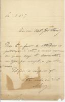 Carta de Albano para António José de Almeida.