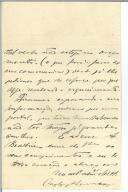 Carta de Carlos de Lemos [para António José de Almeida].