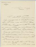 Carta de José Perdigão para António José de Almeida