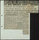 Apesar do apoio estrangeiro das mais modernas armas e engenhos e presença de conselheiros militares nas suas bases do exterior o inimigo não conseguiu resultados sensíveis na guerrilha, graças à nossa permanente acção - afirmou o general Costa Gomes. 