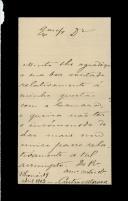 Carta de Castro e Morais [para António José de Almeida].