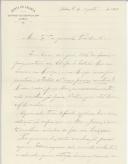 Carta de Fernão Botto Machado para António José de Almeida