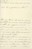 Carta de A. de Macedo Pinto para António José de Almeida