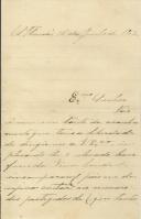 Carta de Fausto Frazão [para António José de Almeida].