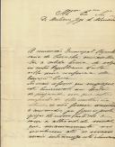 Carta de João Patrício Correia Gomes para António José de Almeida.