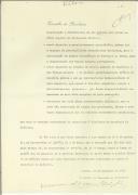 Proposta do Conselho de Revolução para a atribuição do posto de Marechal a Francisco da Costa Gomes e a António de Spínola.