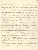 Carta de Berta Vilar Coelho para António José de Almeida.