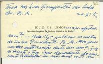 Publicação de correspondência de Bernardino Luís Machado Guimarães