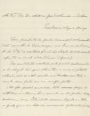 Carta de António Ferreira Pinto da Mota para António José de Almeida