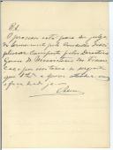Carta de Augusto Eduardo de Cerveira e Serra [para António José de Almeida].