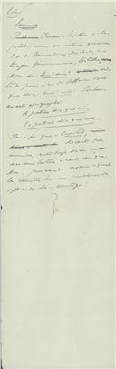 Rascunho de artigo de imprensa [de António José de Almeida].