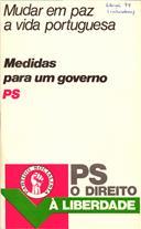 Mudar em paz a vida portuguesa. Medidas para um Governo PS
