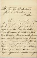 Carta de Francisco Teixeira Alves e Mário Costa e Vasconcelos para António José de Almeida.