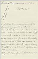 Carta de João António de Almeida para António José de Almeida