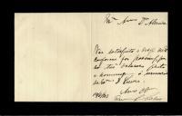 Carta de C. Lisboa para António José de Almeida.
