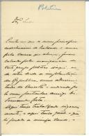 Carta de Elias Rosado Gordilho para António José de Almeida