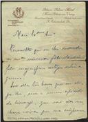 Carta de António José de Almeida.