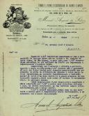 Carta de Manuel Augusto da Silva para António José de Almeida.