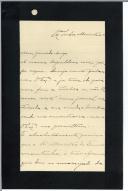 Carta de José Ferreira Gama para António José de Almeida.