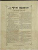 Ao Partido Republicano: Dr António José de Almeida na Bastilha da Estrela