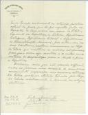 Comunicação de Vitorino Guimarães, Celestino de Almeida e José Barbosa