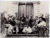 Fotografia de alguns filhos e netos de Bernardino Machado