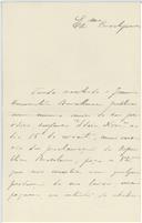 Carta de António Martins de Sousa Lima para [António José de Almeida].