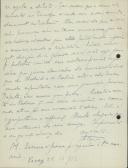 Cópia de carta de António José de Almeida para Guerra Junqueiro