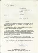 Carta de Roger Dafflon para Francisco da Costa Gomes