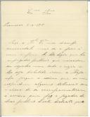 Carta de Berta Alves de Sá para António José de Almeida