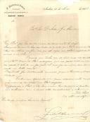 Carta de Luís de Andrade (?) para António José de Almeida.