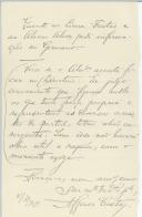 Carta de Afonso Costa para Botto Machado