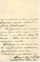 Carta de José Coimbra para António José de Almeida.