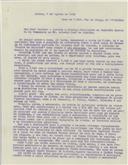 Cópia de carta de José Maria Freire para Presidente da Comissão Executiva do Monumento ao Dr. António José de Almeida