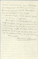 Carta de Amilcare Cipriani para António José de Almeida.