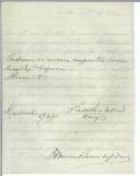 Carta de Francisco Boavida Godinho para António José de Almeida.