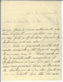 Carta de Arnaldo Alberto de Sousa Lobão para António José de Almeida