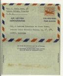 Carta de Billie Reed para Francisco e Estela Costa Gomes