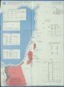 Mapa da área de operações da UNRWA